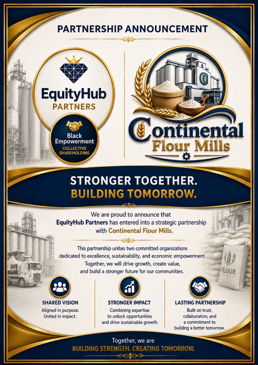 Partnership Announcement — EquityHub Partners and Continental Flour Mills